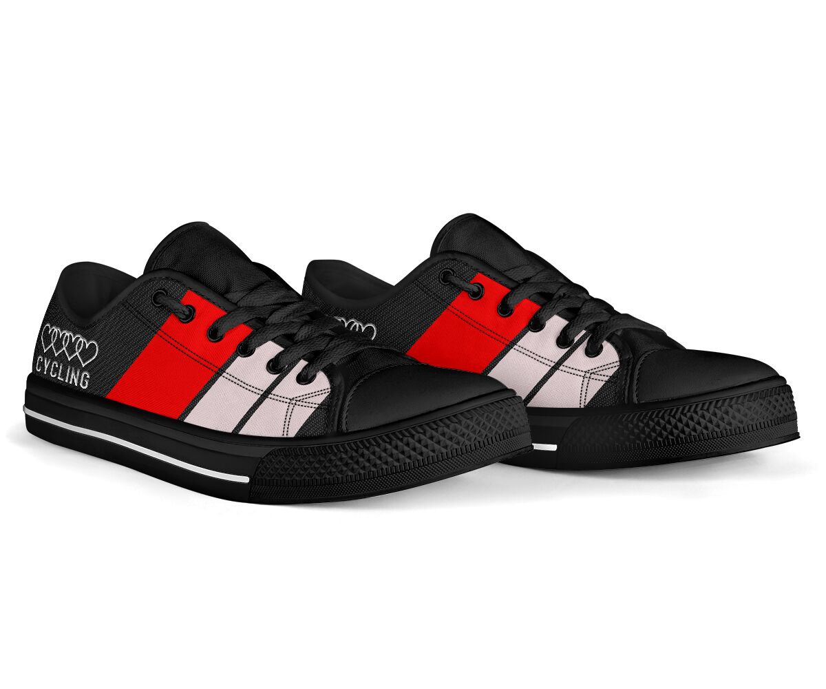 Cycling 4 Heart - Low TopShoe - Love Love Top Shoes