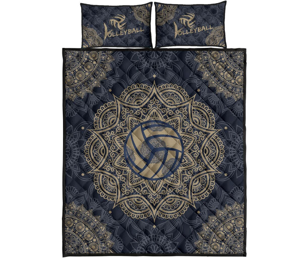 Volleyball Mandala - Bed Set- Love Quilt Bedding Set