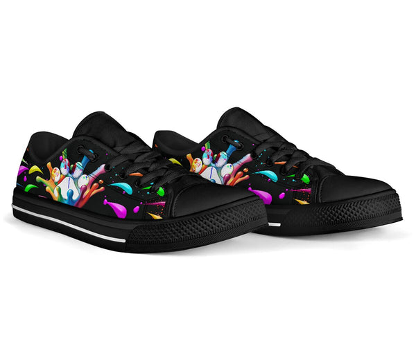 Dog Mom Color Splash - Low TopShoe - Love Love Top Shoes