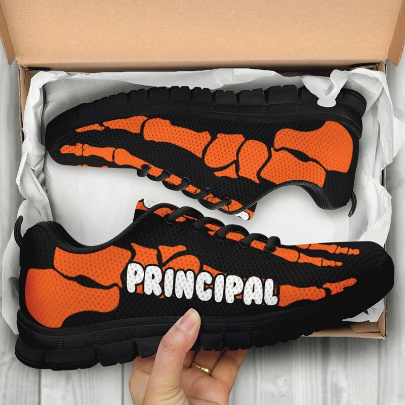 Principal Foot Bone Orange Kd Sneakers, Runni- Love Sneakers