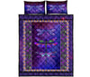 Quilt Bed Set - Dragonfly - Purple 2 - Love Quilt Bedding Set