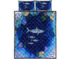 Shark Layer Paper Quilt Bed Set- Love Quilt Bedding Set