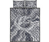 Shark Monochrome Style Quilt Bed Set - Love Quilt Bedding Set