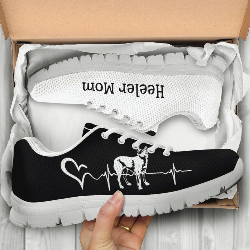 Heeler Mom Sneakers, Runni- Love Sneakers