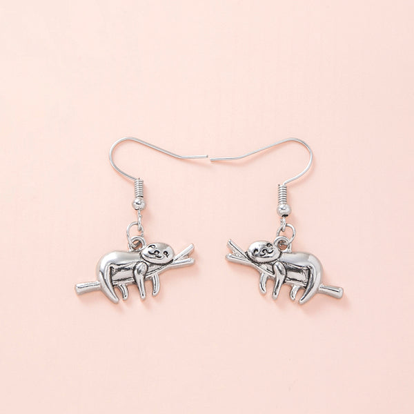 Cute Animal Sloth Drop Earrings