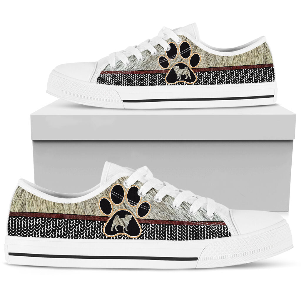 Pug Hair - Low TopShoe - Love Love Top Shoes
