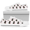 Dachshund Flower Pink Low Top Shoes - Love Low Top Shoes