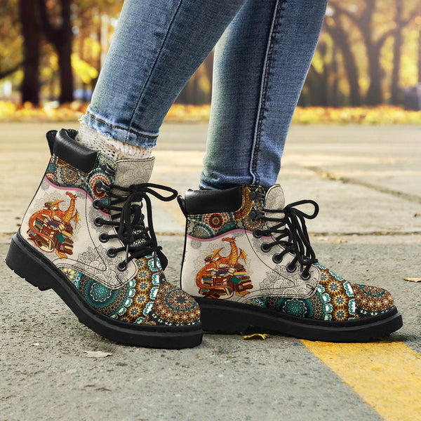 Dragon - Vintage Mandala Asboot - Love All Season Boots