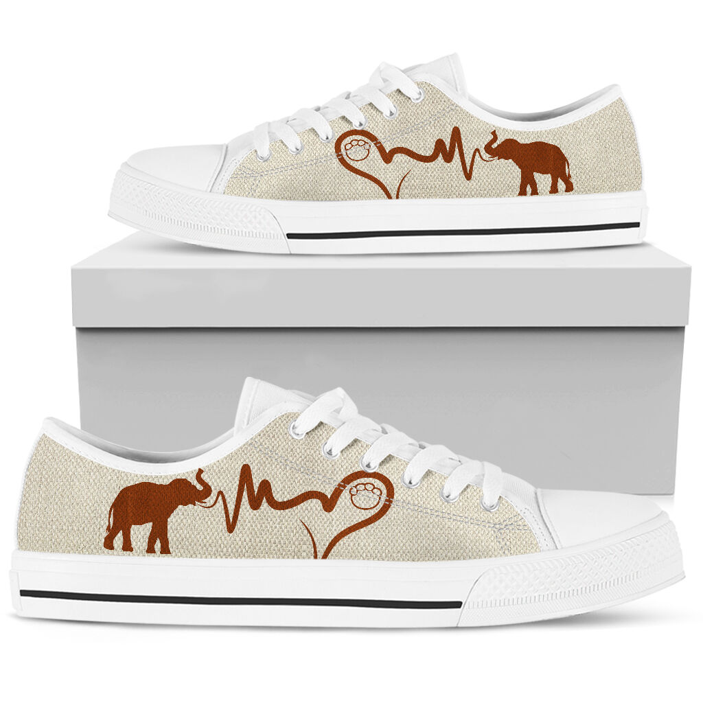 Elephant Heartbeat Lowtop Shoes