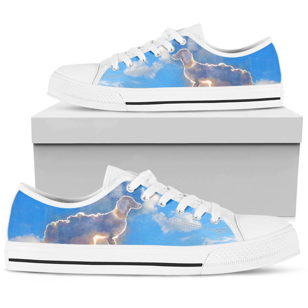 Dachshund Sky - Low Top Shoe - Love Love Top Shoes