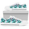 Butterfly Tropical Leaves Low Top Shoes