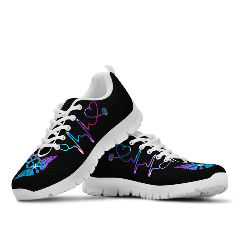 Galaxy Nurse Sneakers, Running Shoes, Shoes For Women, Shoes For Men, Custom Shoes, L- Love Sneakers
