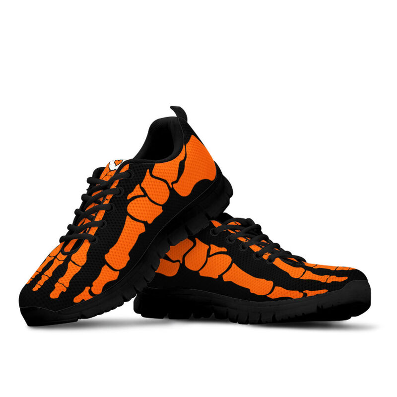 Principal Foot Bone Orange Kd Sneakers, Runni- Love Sneakers