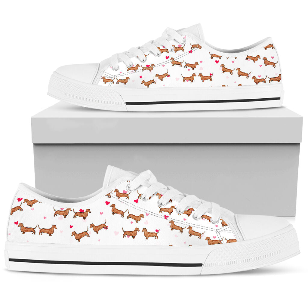 Dachshund Low Top - Dt05 Shoe - Love Love Top Shoes