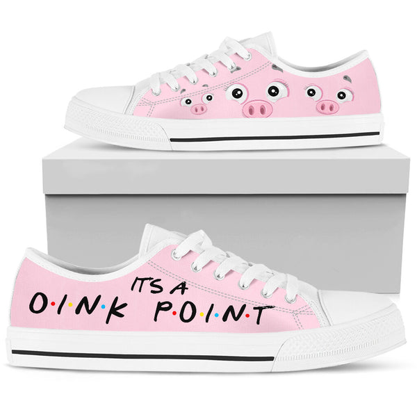 Pig - Its A Oink Point Low Top Shoes