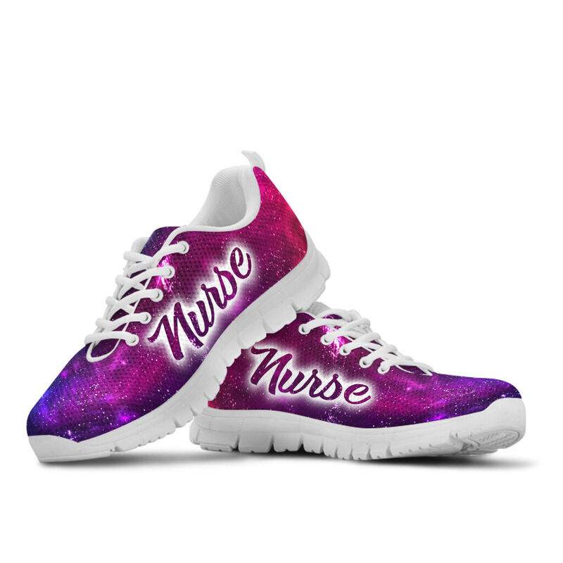 Nurse Galaxy2 Sneakers, Running Shoes, Shoes For Women, Shoes For Men, Custom Shoes, L- Love Sneakers