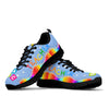 Teacher Abc Blue Shoes Sneakers, Running Shoes, Shoes For Women, Shoes For Men, Custom Shoes- Love Sneakers