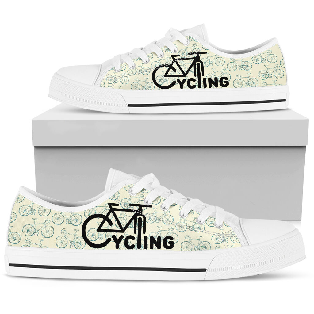 Cycling Pattern Low Top Shoes