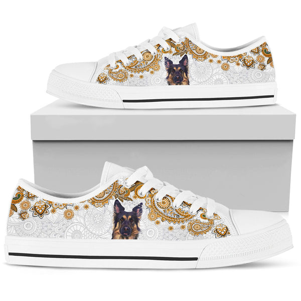 German Shepherd Low Top Shoe - Love Love Top Shoes