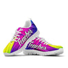 Teacher Rainbow Sneakers, Running Shoes, Shoes For Women, Shoes For Men, Custom Shoes, L- Love Sneakers