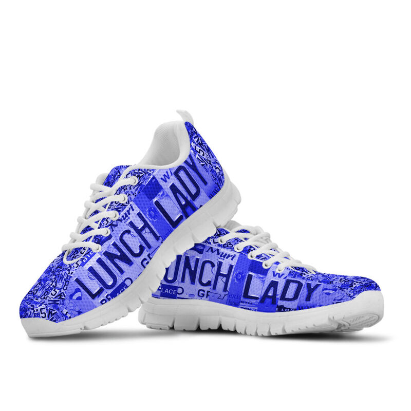 Lunch Lady License Plates Db Sneakers, Running Shoes, Shoes For Women, Shoes For Men, Custo- Love Sneakers