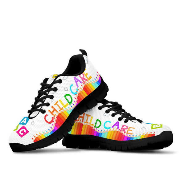 Child Care Abc White Kd Sneakers, Running S- Love Sneakers