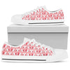 Cat Face Pattern Low Top Shoes