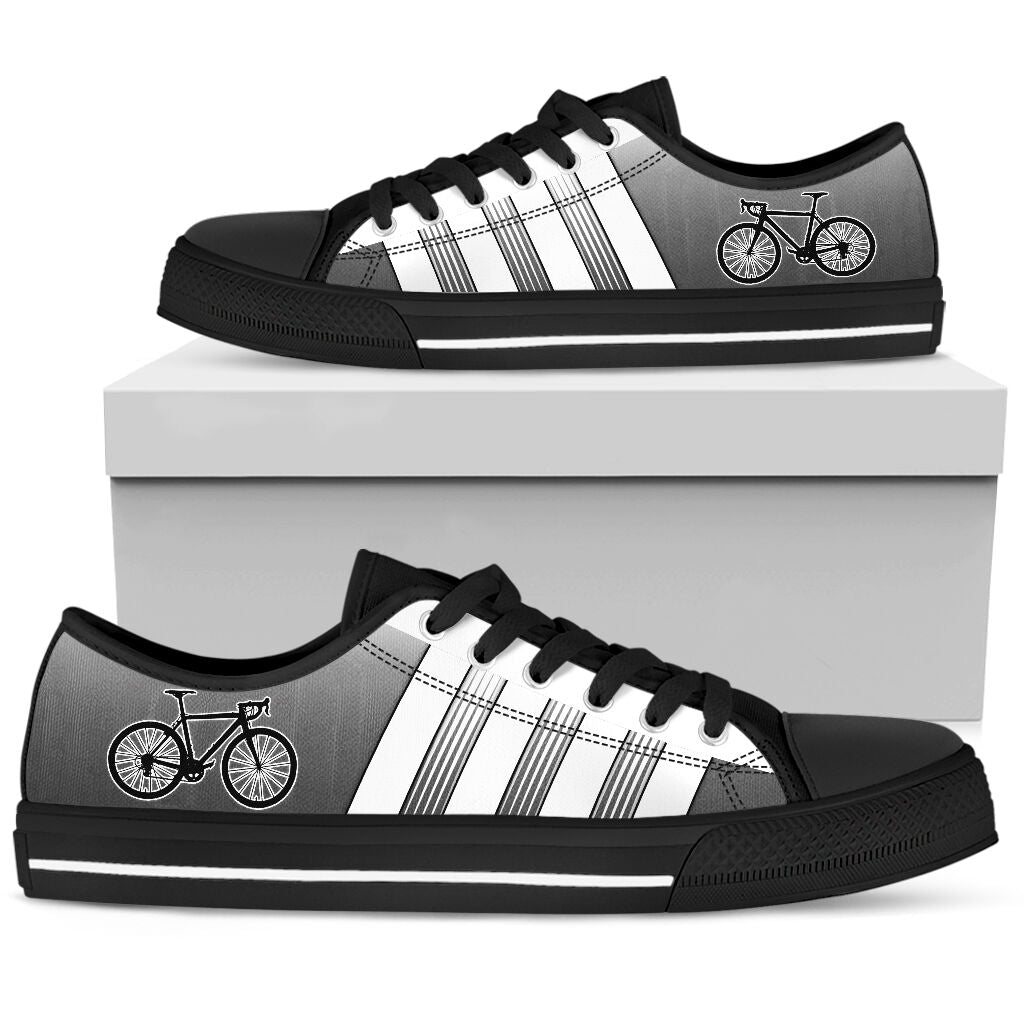 Cycling 4 Stripes - Low Top Shoe - Love Love Top Shoes