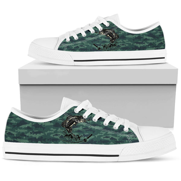 Low Top - Fishing - Cammo StyleShoe - Love Love Top Shoes