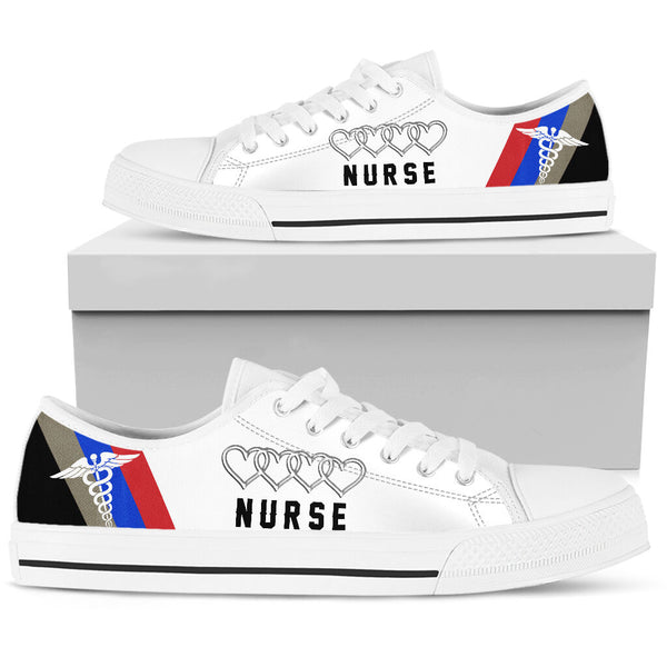 Nurse 4 Heart - Low TopShoe - Love Love Top Shoes