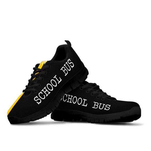 School Bus - Strong Sneakers, Runni- Love Sneakers