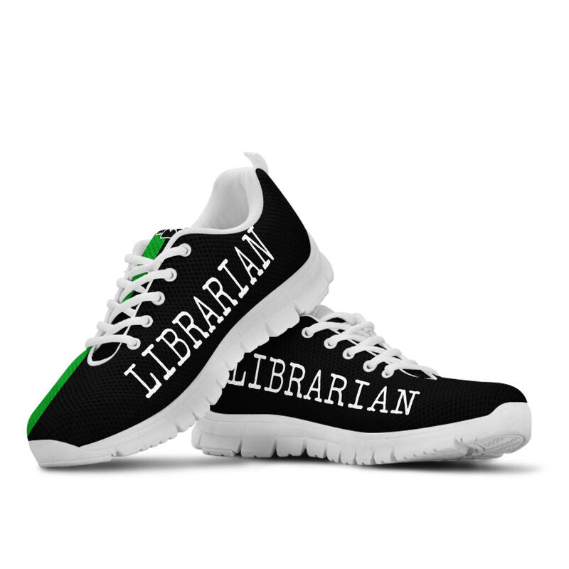 Librarian Strong Black Green Kd Sneakers, Running Shoes, Shoes For Women, Shoes For Men, Cu- Love Sneakers