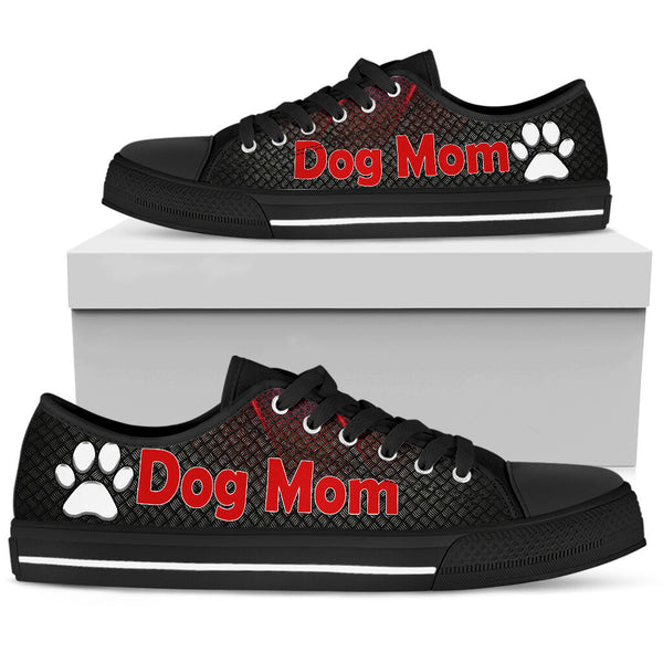 Dog Mom Red - Low Top Shoe - Love Love Top Shoes