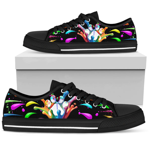 Dog Mom Color Splash - Low TopShoe - Love Love Top Shoes