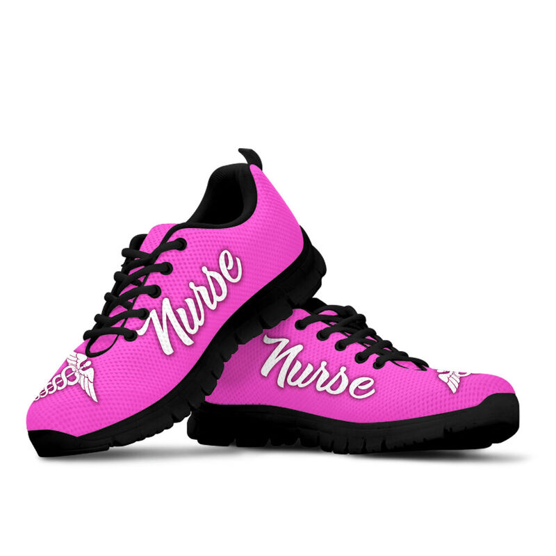 Nurse- Pink Kd Sneakers, Running Shoes, Shoes For Women, Shoes For Men, Custom Shoes, L- Love Sneakers