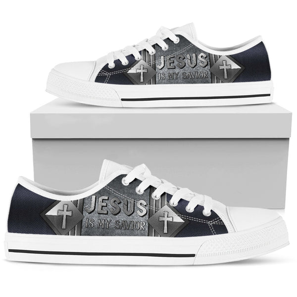 Jesus Is My Savior Lowtop Shoe - Love Love Top Shoes
