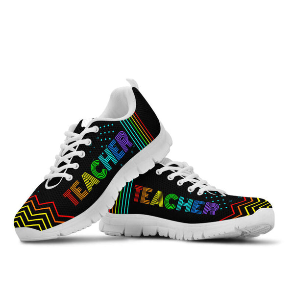 Teacher Color Line Shoes Sneakers, Running Shoes, Shoes For Women, Shoes For Men, Custom Sh- Love Sneakers