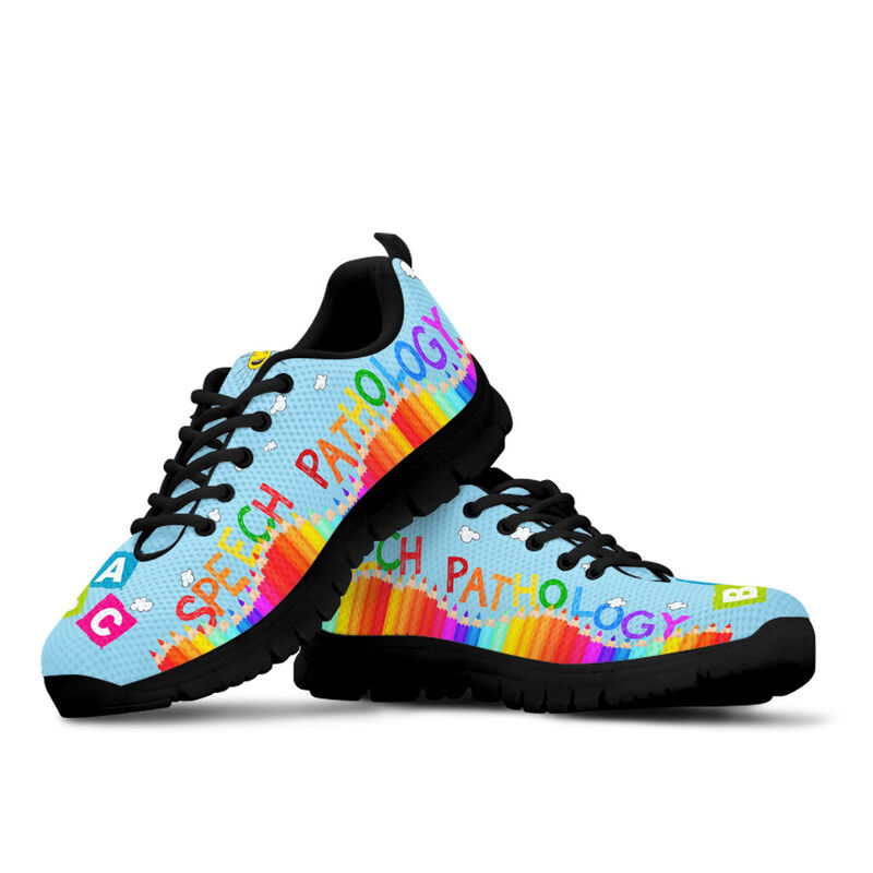 Speech Pathology Abc Shoes Sneakers, Runni- Love Sneakers