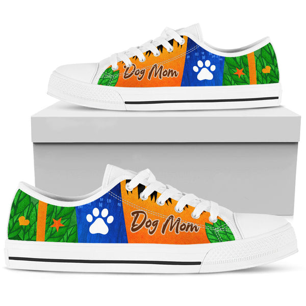 Dog Mom Three Color - Low Top Shoe - Love Love Top Shoes