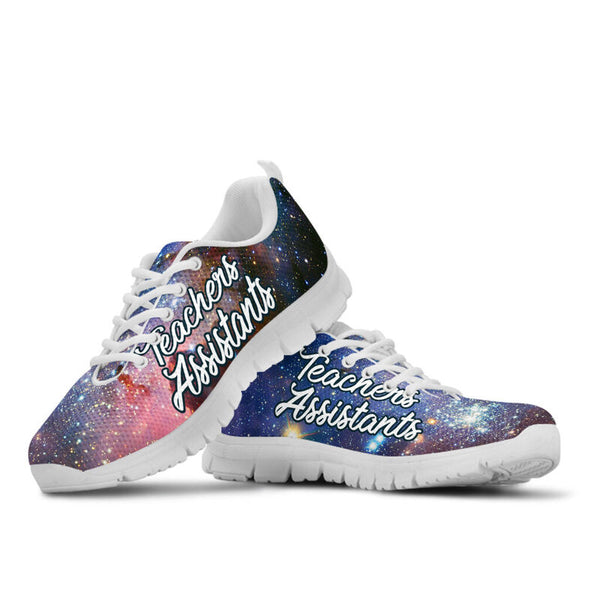 Teachers Assistants- Galaxy 3 Sneakers, Runni- Love Sneakers