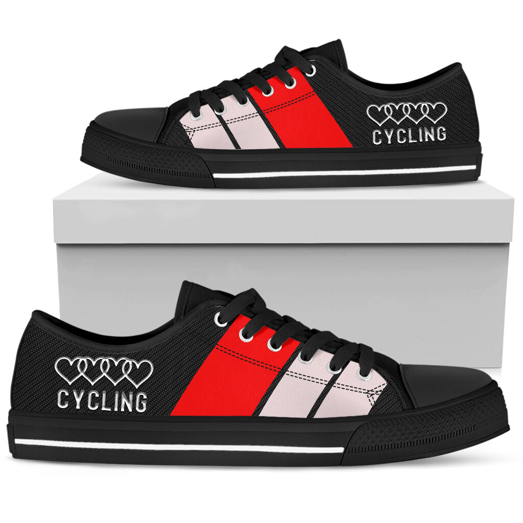 Cycling 4 Heart - Low TopShoe - Love Love Top Shoes