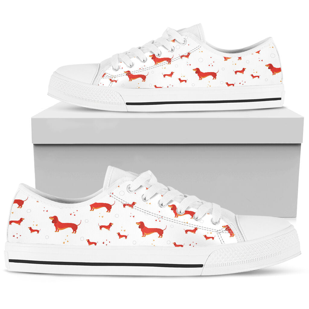 Dachshund Low Top - Dt01Shoe - Love Love Top Shoes