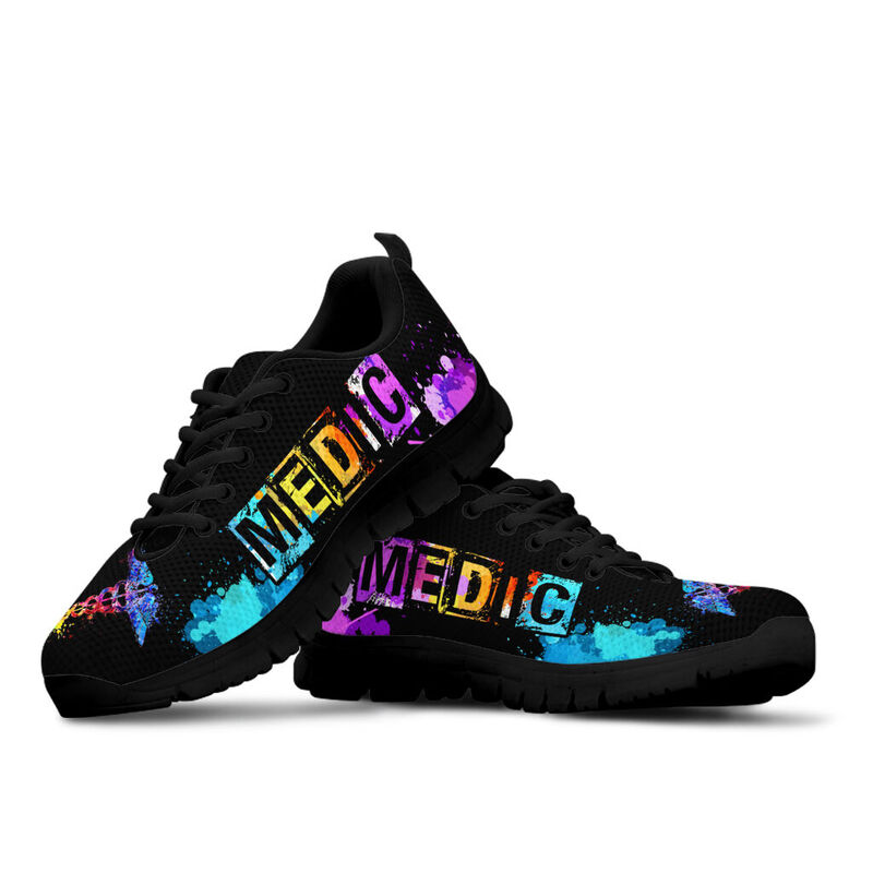 Medic Heartbeat Art Kd Sneakers, Running Shoes, Shoes For Women, Shoes For Men, Custom Shoes- Love Sneakers