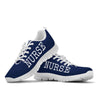 Nurse- Love Dark Blue White Sneakers, Running Shoes, Shoes For Women, Shoes For Men, Custom - Love Sneakers