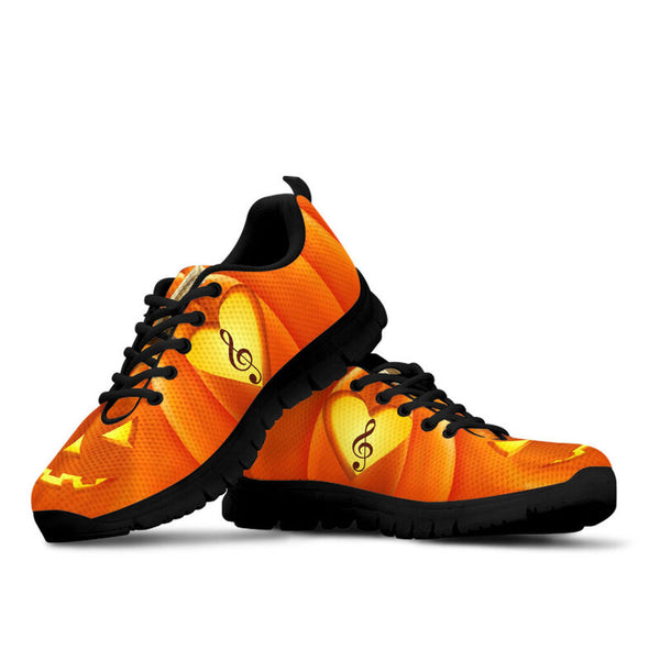 Music Teacher Pumpkin Shoes Sneakers, Running Shoes, Shoes For Women, Shoes For Men, Custom - Love Sneakers