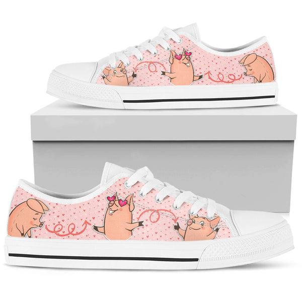 Pigs Emotions Low Top Shoes