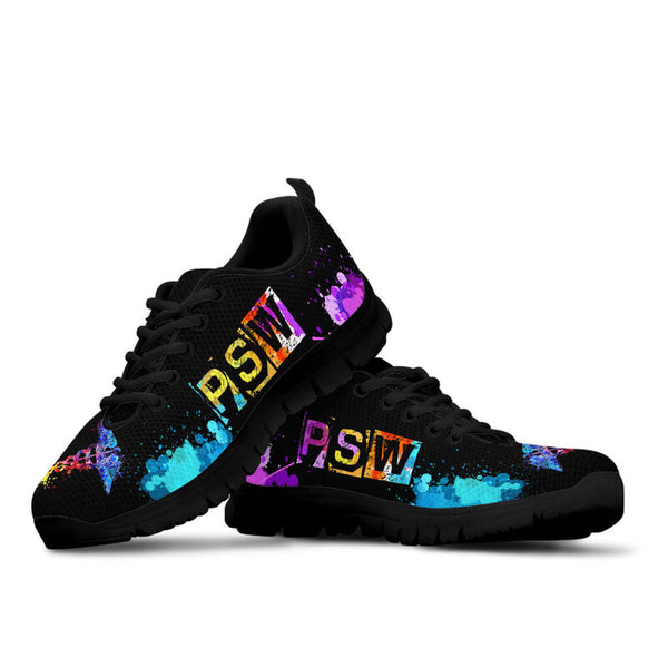 Psw-heartbeat Art Kd Sneakers, Running Shoes, Shoes For Women, Shoes For Men, Custom Shoes,- Love Sneakers