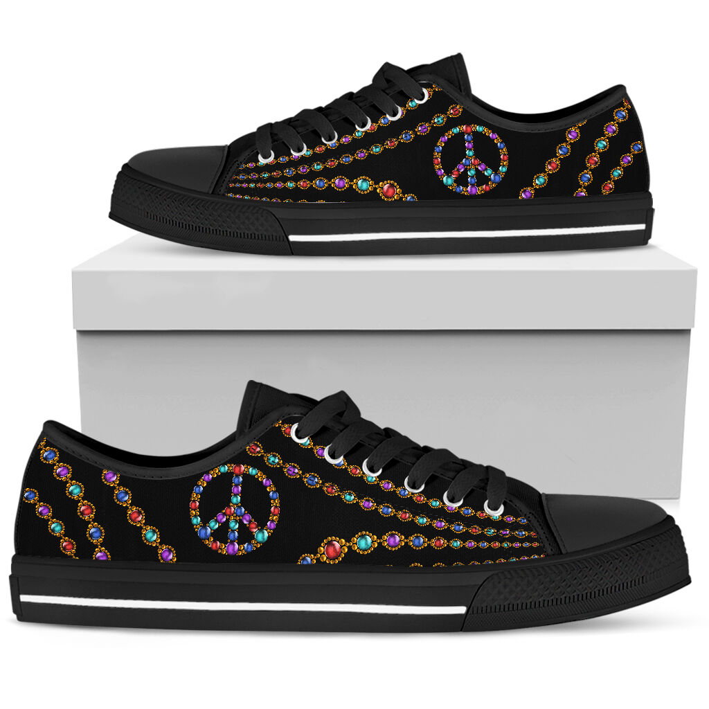 Peace Lowtop Shoe - Love Love Top Shoes
