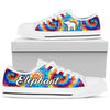 Elephant Hippie Color Low TopShoes