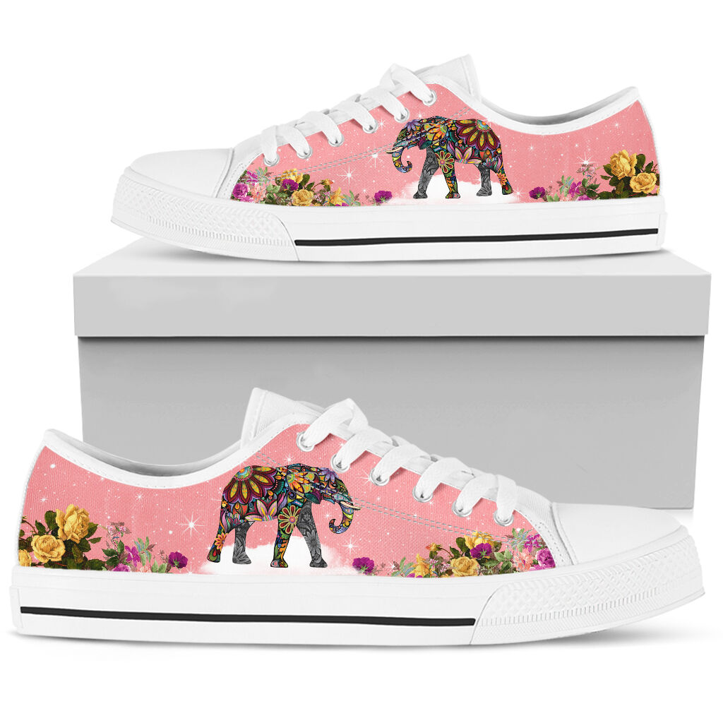 Elephant Flower - Low Top - El Shoe - Love Love Top Shoes